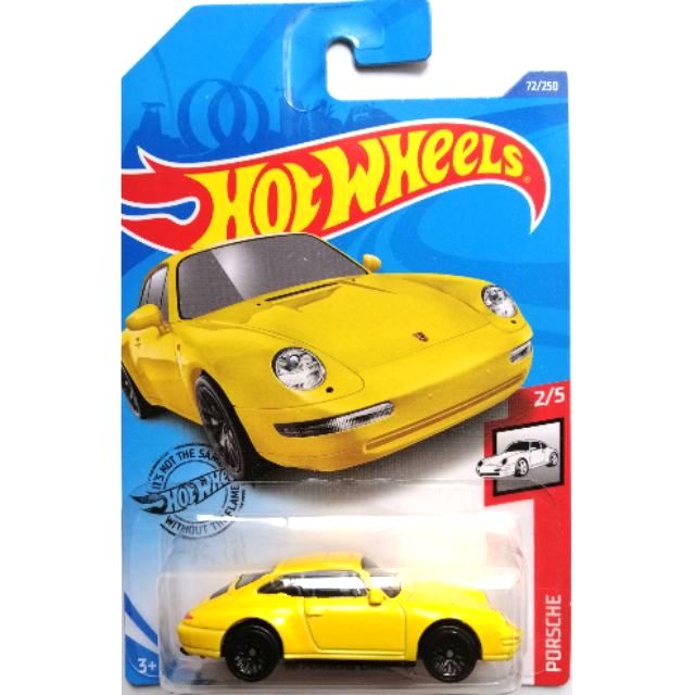 Details about   2020 Hot Wheels Porsche Series 2/5 '96 Porsche Carrera 72/250 Lot of 2 Yellow 