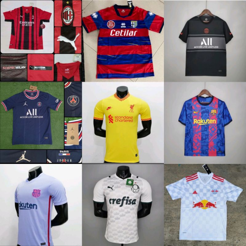 Jersey Club 21 22 Grade Ori Official 21 22 Original Import Without Order Minimum Shopee Malaysia