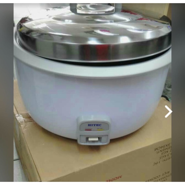 New Periuk Nasi Elektrik 10l Hitec Htr E100 Shopee Malaysia