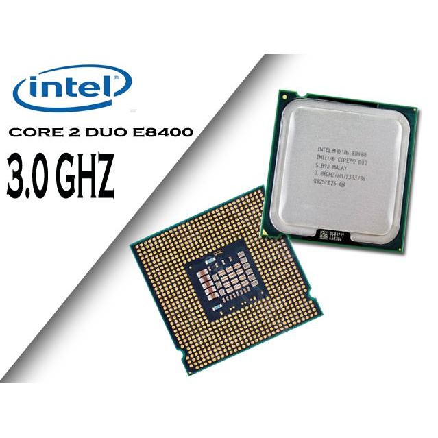 Kelder In detail Dank u voor uw hulp Intel Core 2Duo Processor 1.8GHz-3.3GHz Socket 775 Desktop CPU 2nd/Product  | Shopee Malaysia