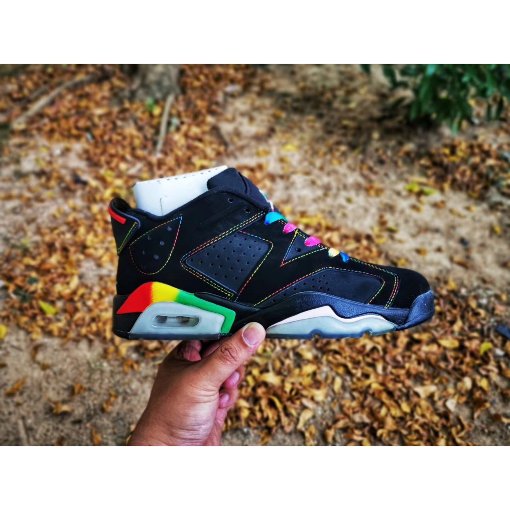 jordan 6 rainbow