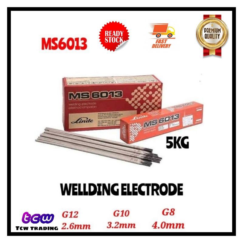 Kobelco/Linde Welding Electrode MS 6013 1Beg X 5KG | Shopee Malaysia