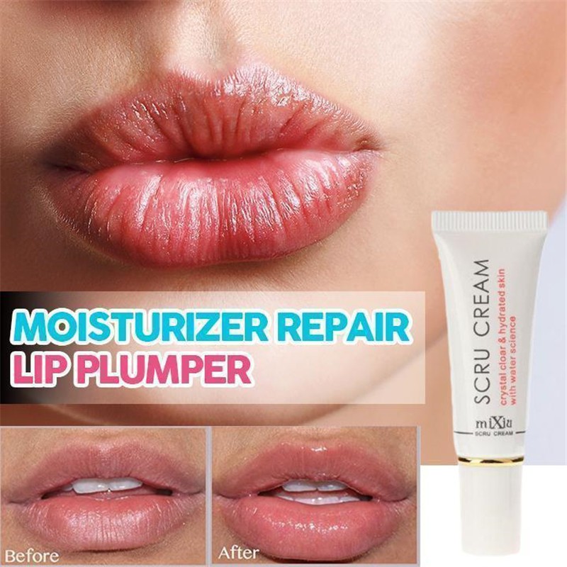 MIXIU Moisturizing Exfoliating Lip Scrub Remove Dead Skin Lighten Lip