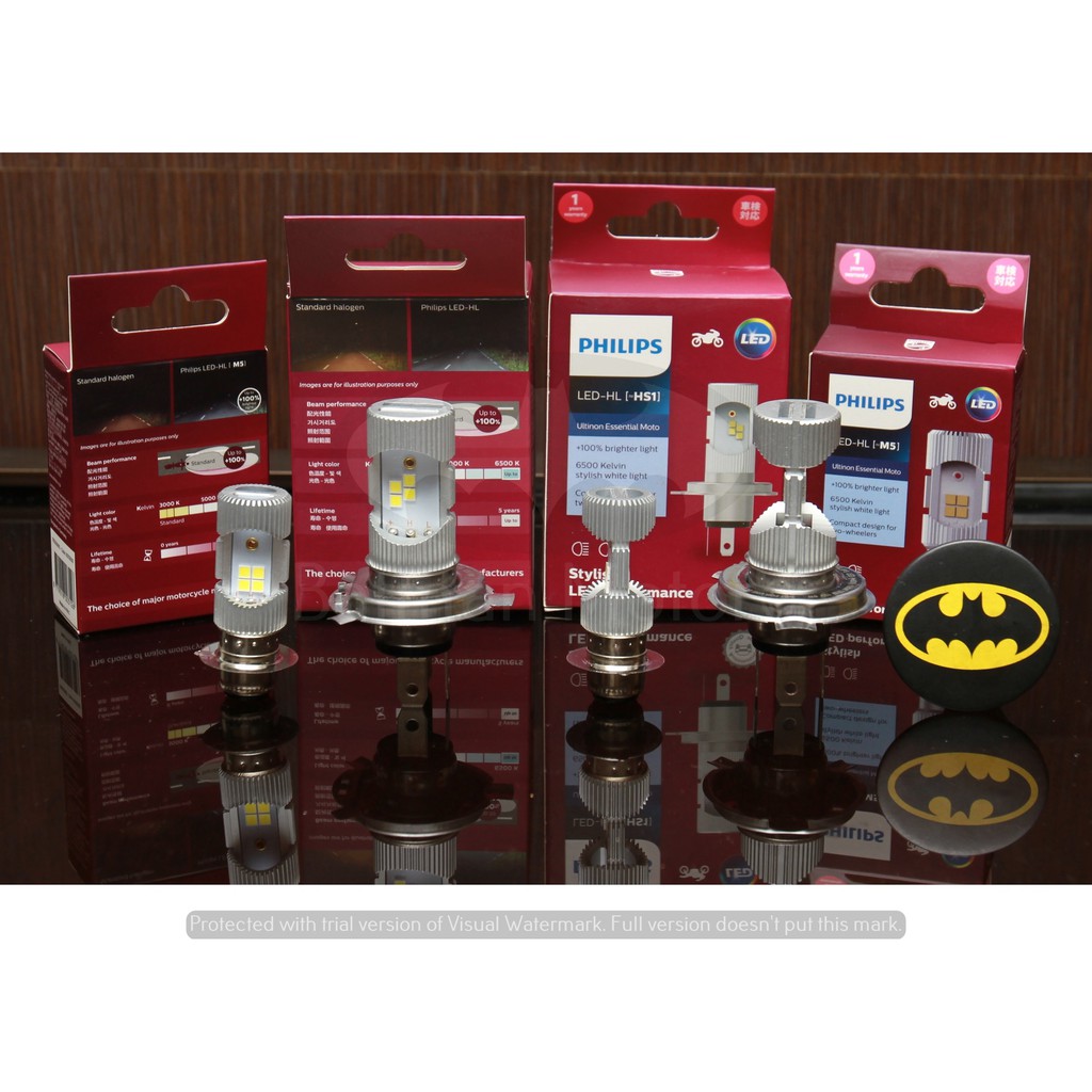 Philips LED Headlamp Bulb Motorcycle Shopee Malaysia