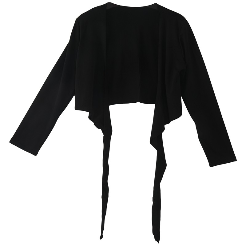 ladies long black cardigan