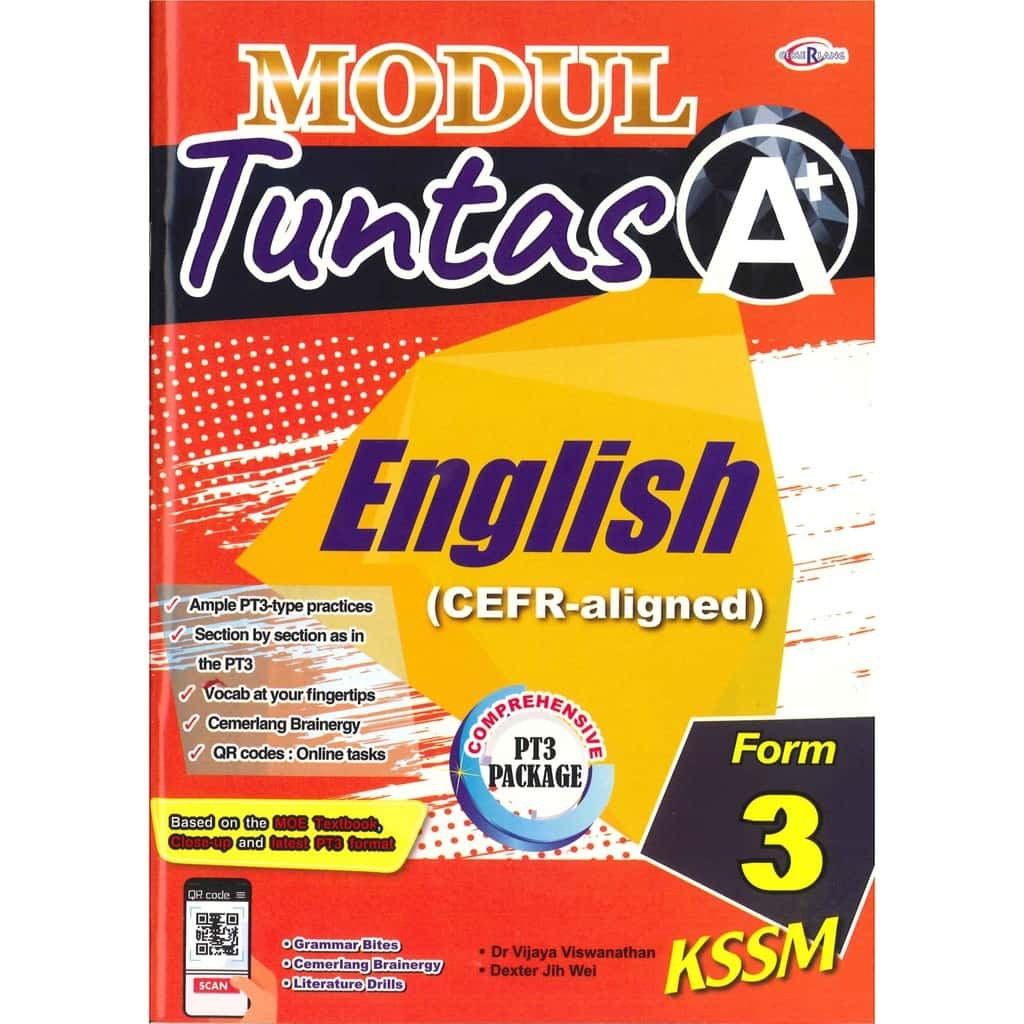 Buy ST  CEMERLANG BUKU LATIHAN  MODUL TUNTAS A+ KSSM 2021 ENGLISH