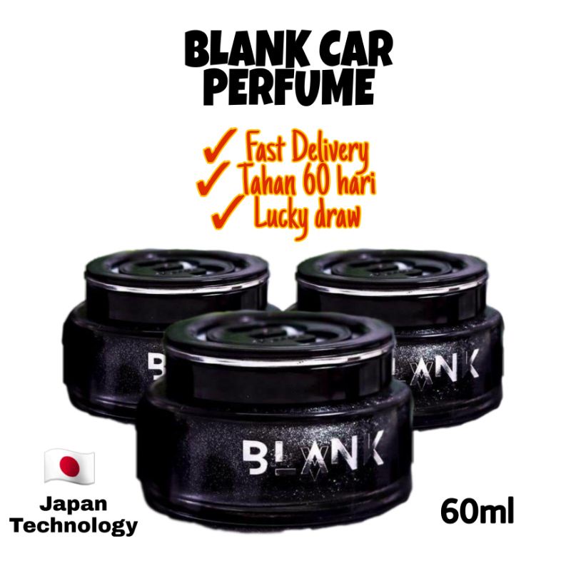 Blank Car Perfume X Syahmi Sazli (60ml) Shopee Malaysia