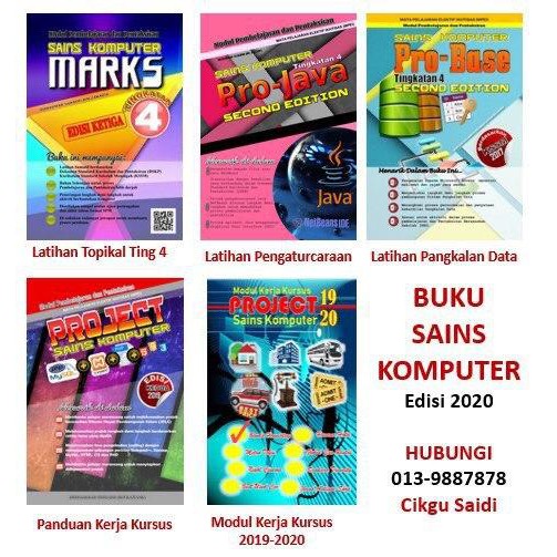 Kerja Kursus Sains Komputer Tingkatan 4 2021