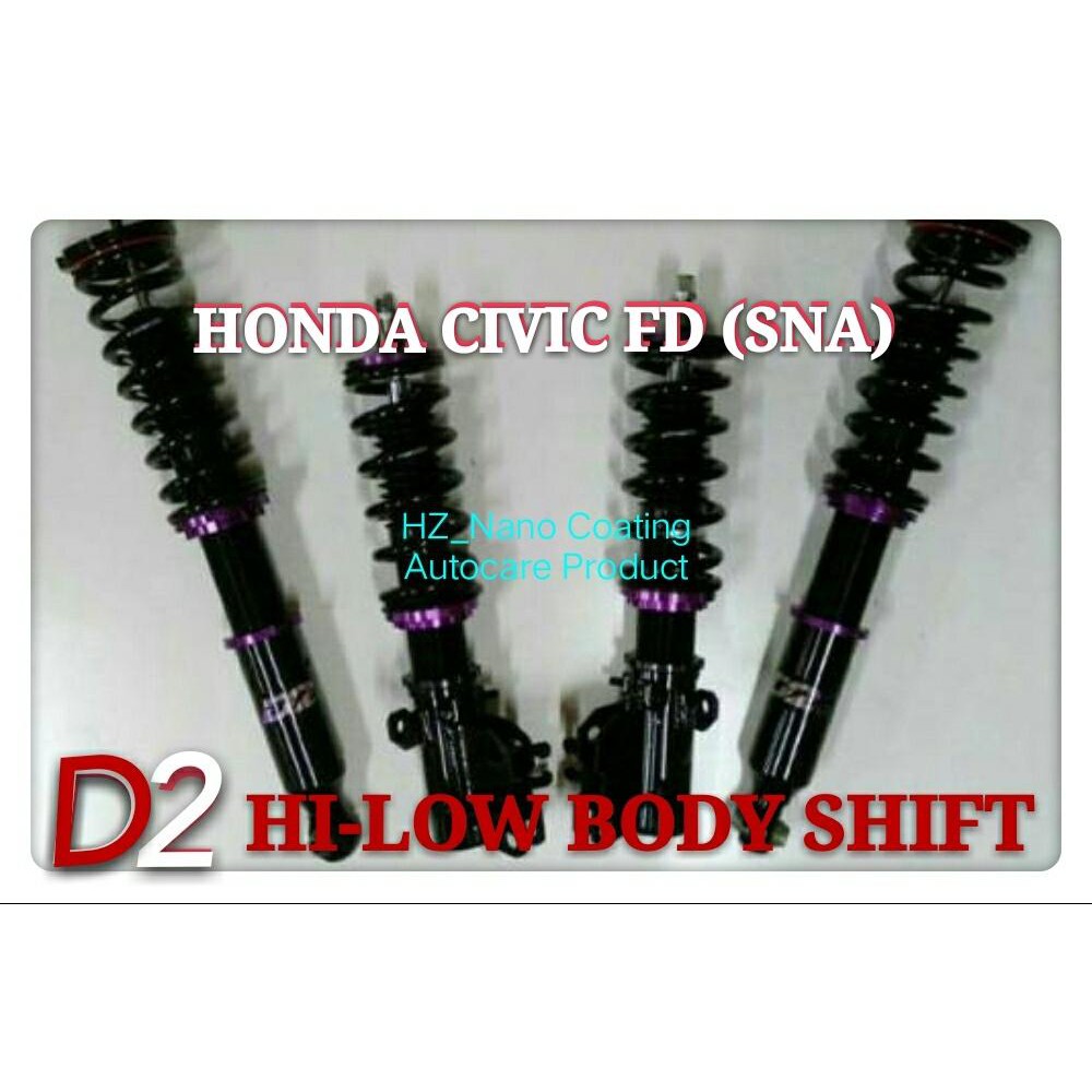 Honda Civic Fd Sna D2 Hi Low Body Shift Adjustable Absorber