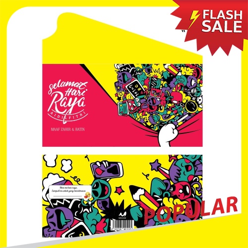 BEST SELLER  ⚡ VIRAL ⚡  Sampul Duit Raya 2021 ( 5pcs ) #funky #menaami