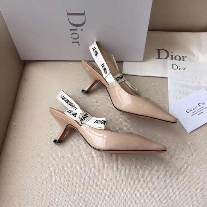 dior bow heels