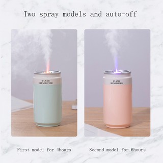 260ml Mini Can Air Humidifier Aromatherapy Diffuser Canned Flame