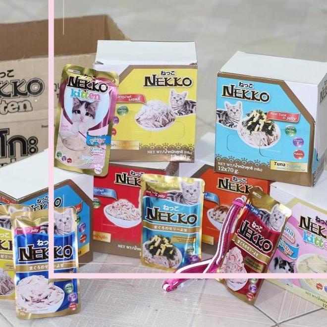 Pate Nekko Kitten Smooth Sauce For Kittens (70g) Shopee Malaysia