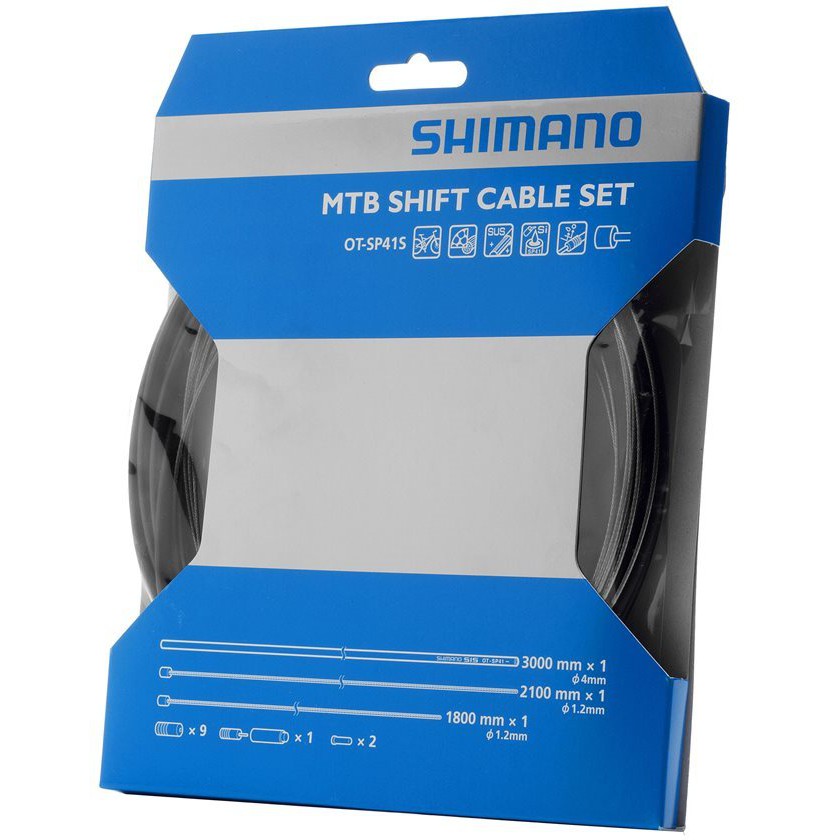 shimano mtb stainless steel gear cable set