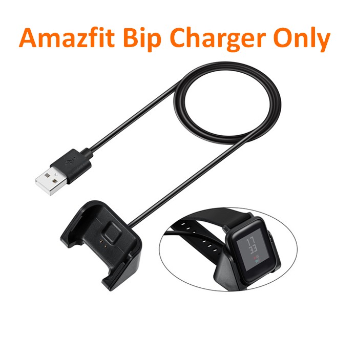 Huami Amazfit Bip Charger Replacement Usb Charging Cable Dock Shopee Malaysia
