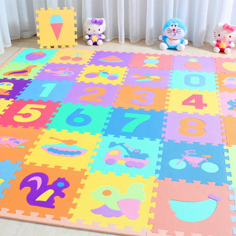 Large Size Alphabet Numbers Eva Floor Play Mat Baby Abc Foam