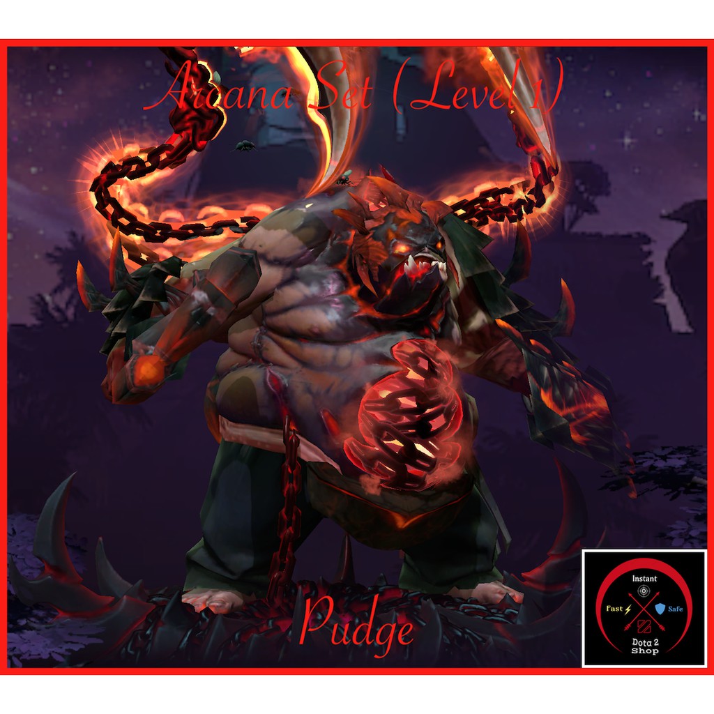 Dota 2 Pudge Arcana Set Shopee Malaysia