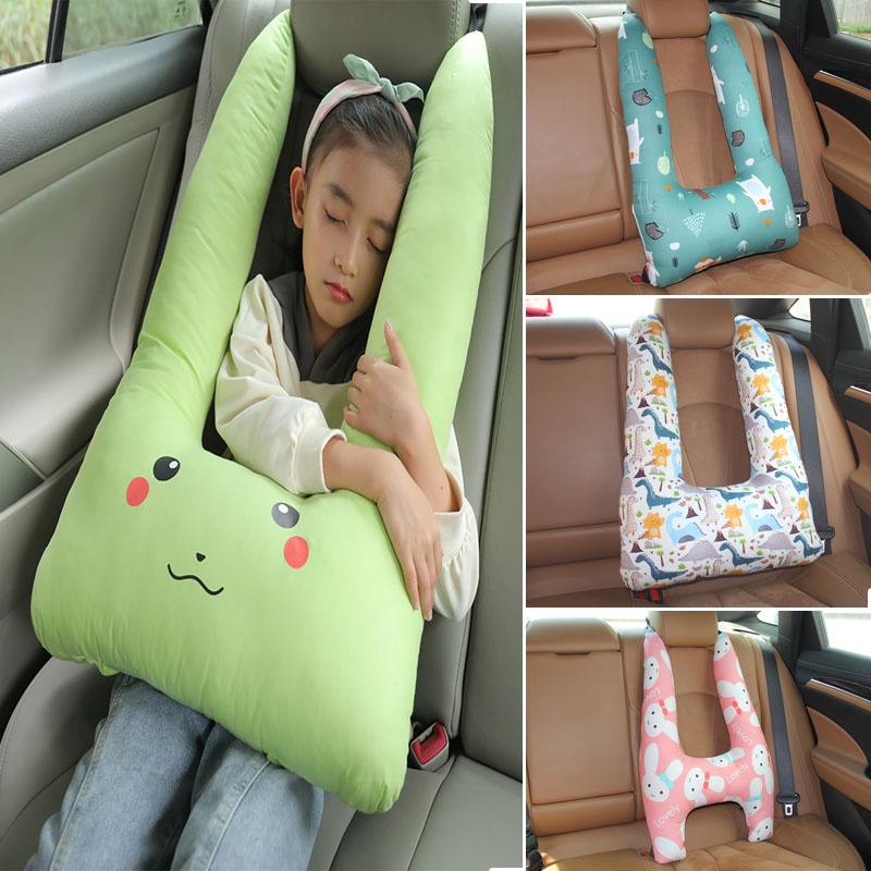 Sleep Pillow Harness Car Safety Seat Belt Cover Cushion Dampen Shoulder Pad Kids 