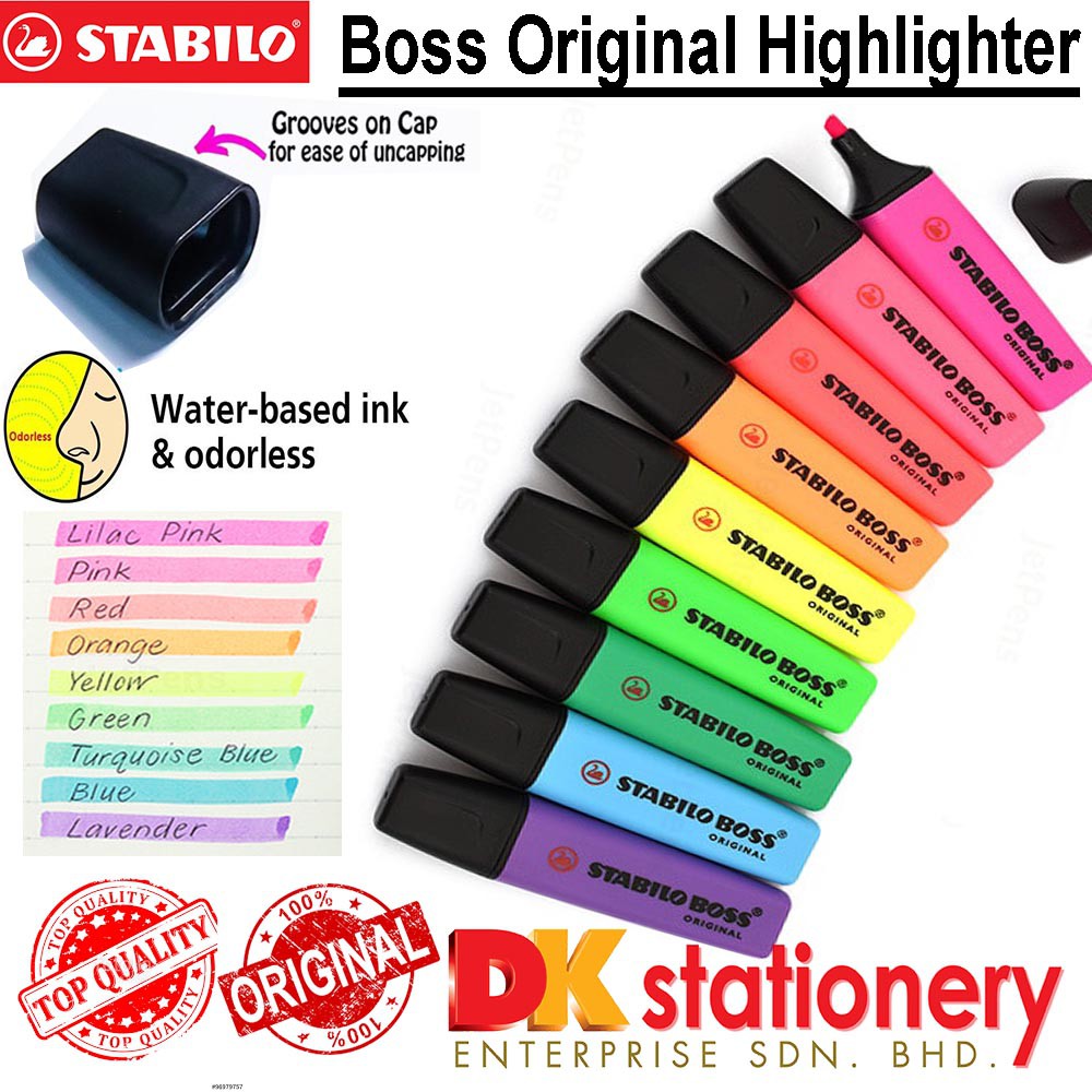 stabilo boss highlighters