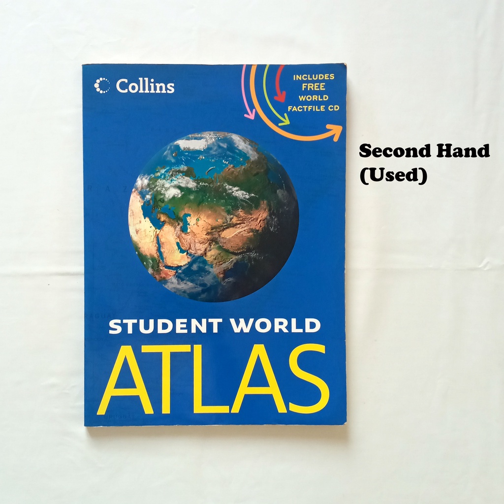 Bukubook Collins Student World Atlas Fourth Edition Second Hand