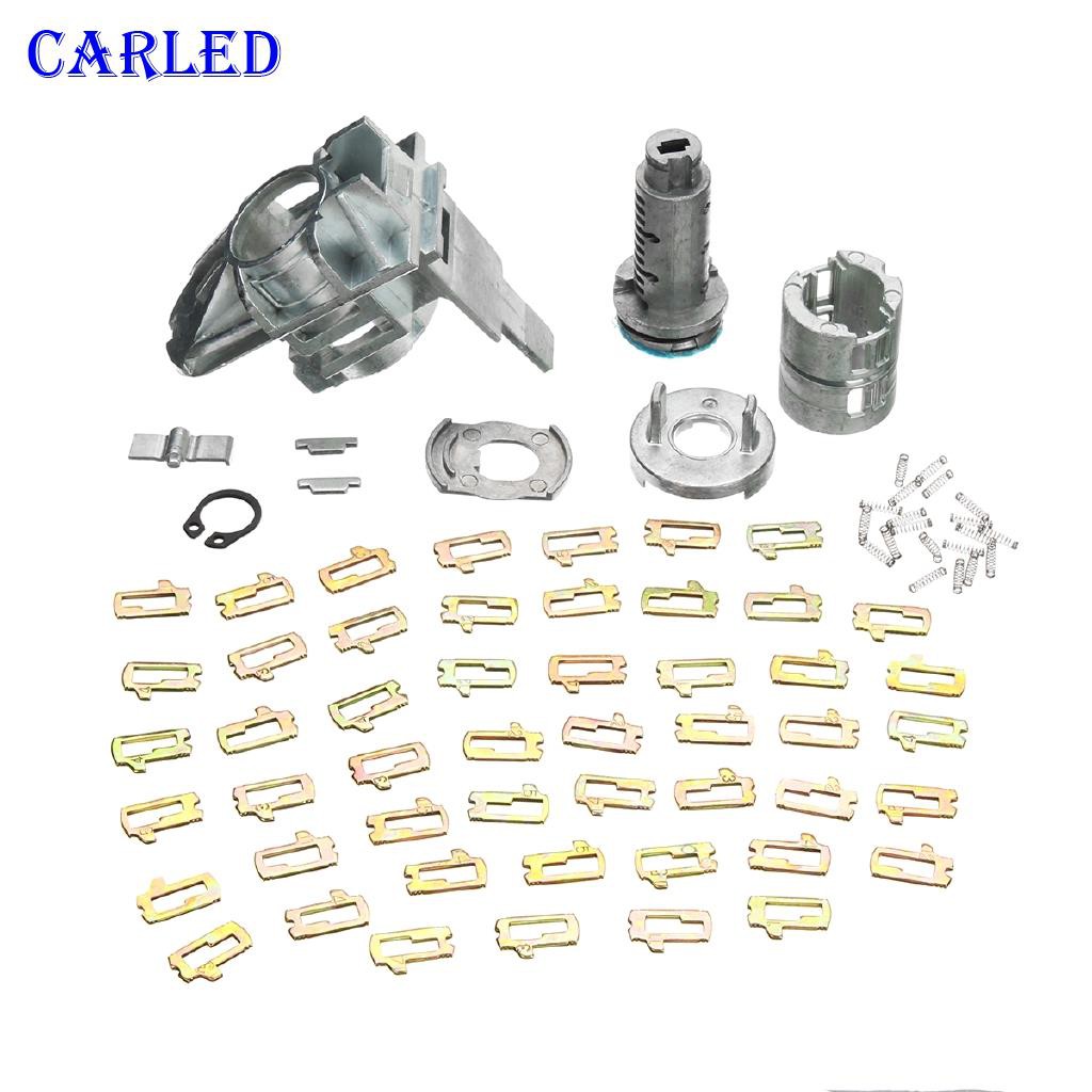 Carled Car Front Door Lock Cylinder Repair Kit For Ford Focus C