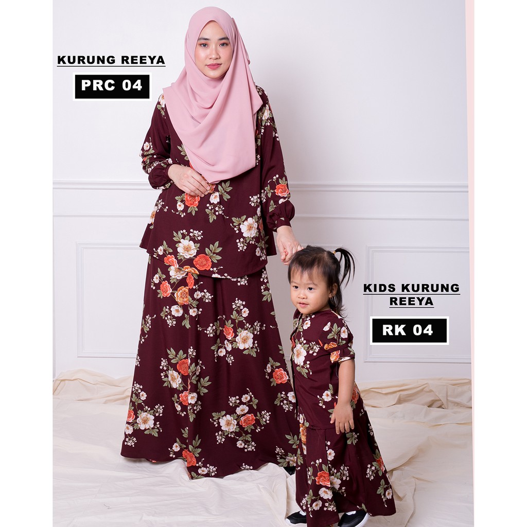 BAJU KURUNG REEYA SEDONDON IBU ANAK RAYA AIDILFITRI 2022 BAJU KURUNG REEYA SEDONDON IBU ANAK RAYA AIDILFITRI 2022