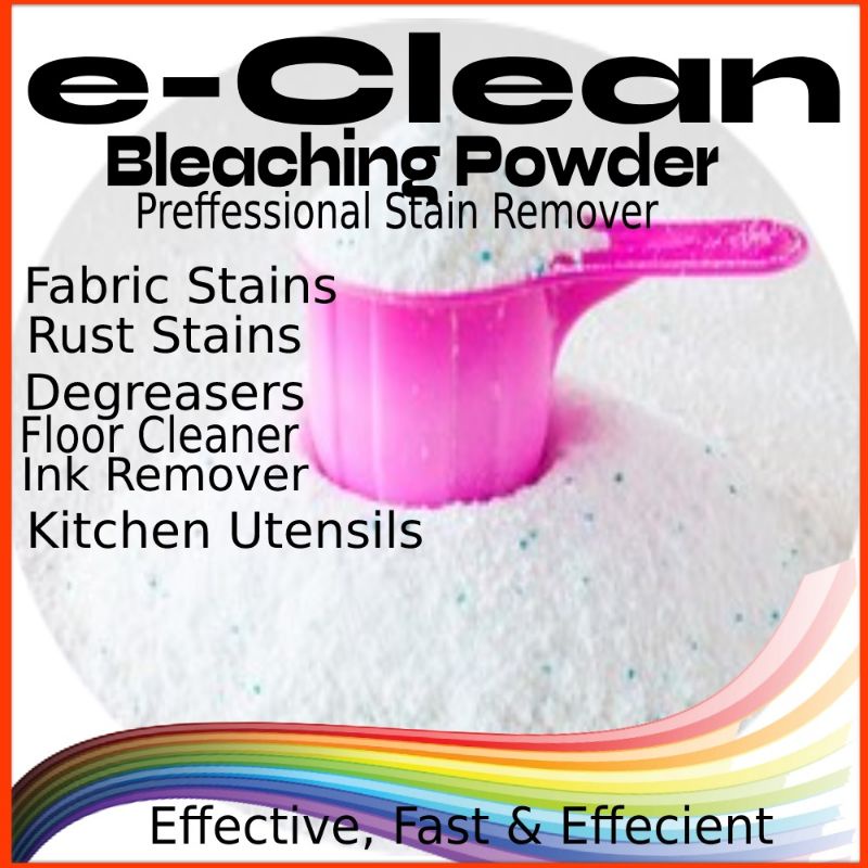 Bleaching Powder 50g/250g eClean Professional Stain Bleaching powder