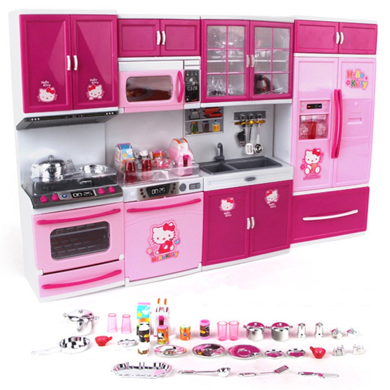 KT kitchen toy simulation mini kitchen 