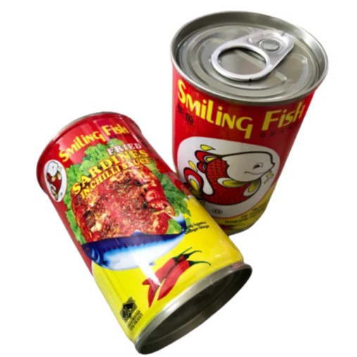 Smiling Fish Fried Sardin Smiling Smiling Brand Fish Fried Sardines In Cili Sos 155g