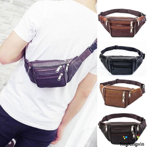 fanny pack men leather