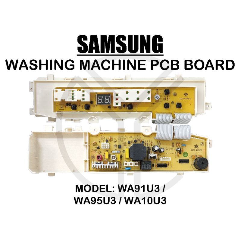 SAMSUNG WA91U3 / WA95U3 / WA10U3 Washing Machine PCB Board Shopee