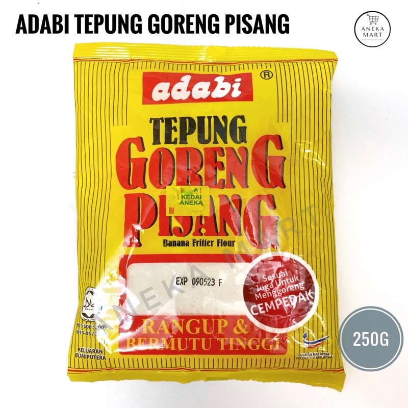 Adabi Tepung Goreng Pisang/ Banana Fritter Flour/Tepung Goreng Cempedak炸香蕉粉【250g】