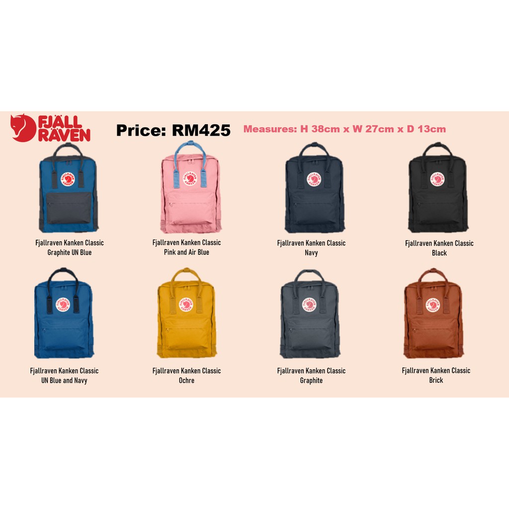 fjallraven backpack malaysia