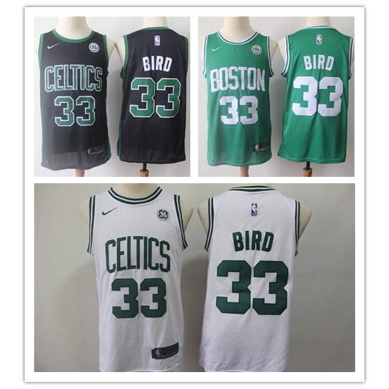 larry bird jersey black