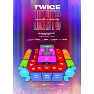 Twicelights Twice World Tour 19 Light Zone 3 Shopee Malaysia