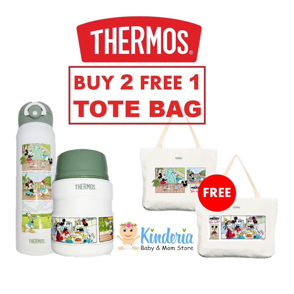 Thermos Mickey Better Together King Food Jar & Flask Shopee Malaysia