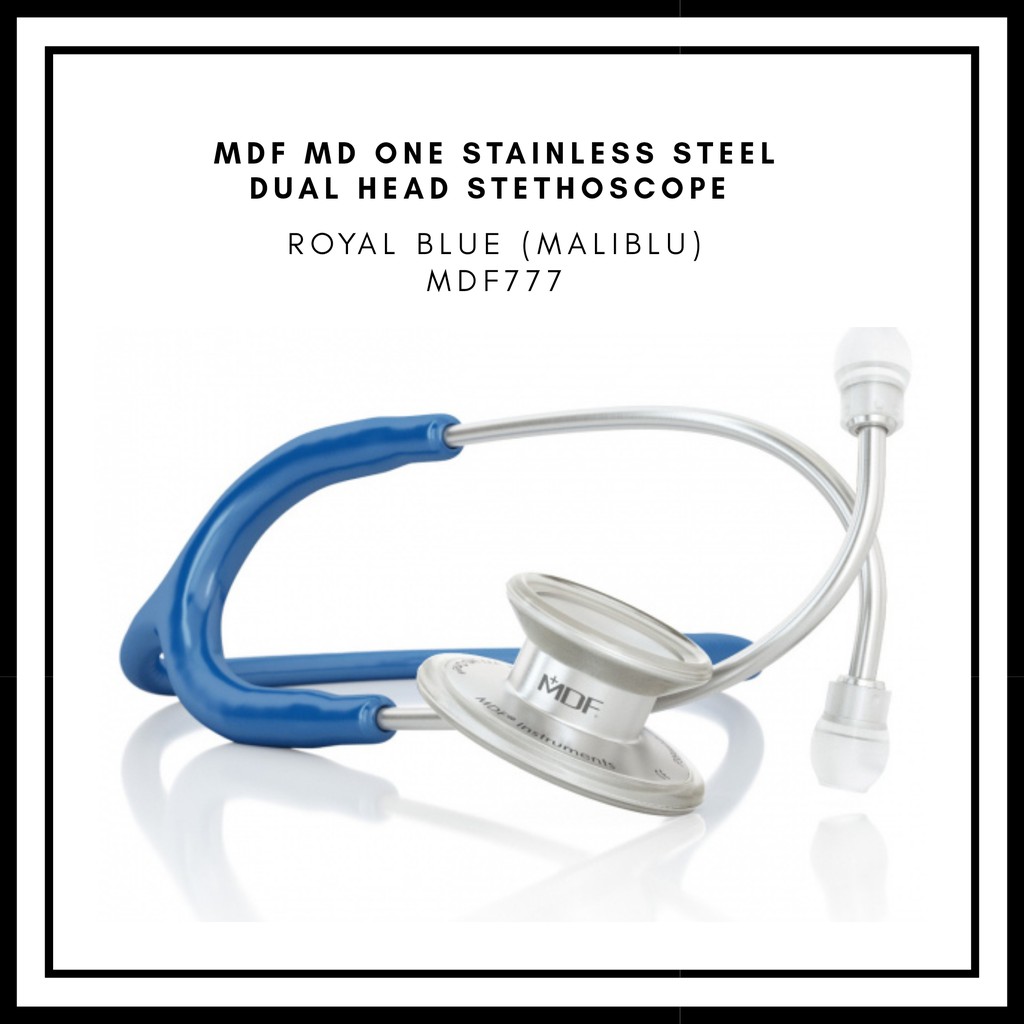 Mdf Md One Stainless Steel Dual Head Stethoscope Mdf777 Shopee Malaysia