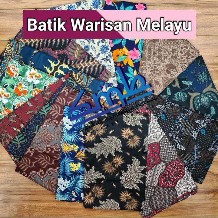 Batik Viral Warisan Orang Kita (Group A)  Shopee Malaysia