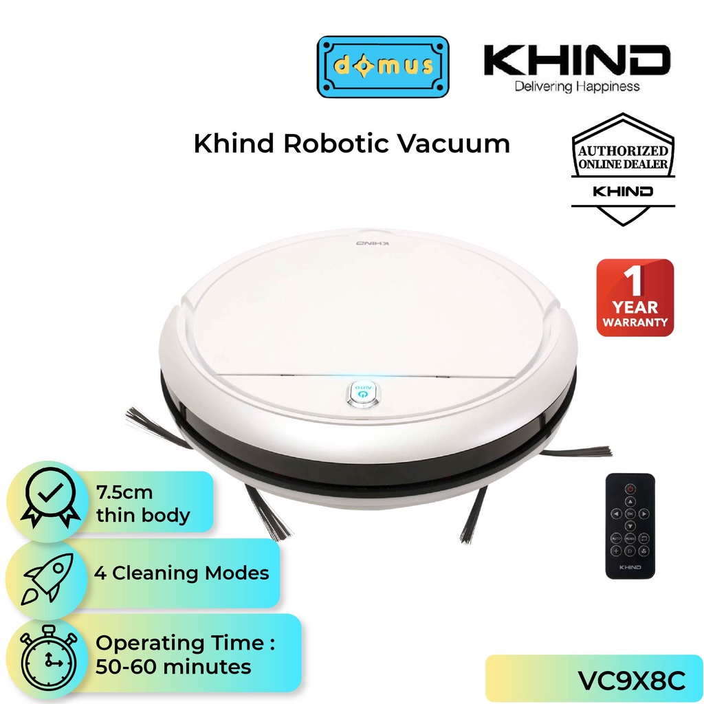 Khind Robotic Vacuum VC9X8C Shopee Malaysia