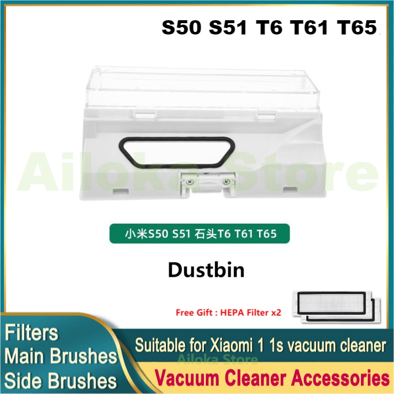 Have Multi 【Accessories】SDJQR01RR Xiaomi Mi Robot Vacuum 1S/S5Max/S6Pure/S50/S51 Spare Parts Mop Cloth Main Brush... - Image 3