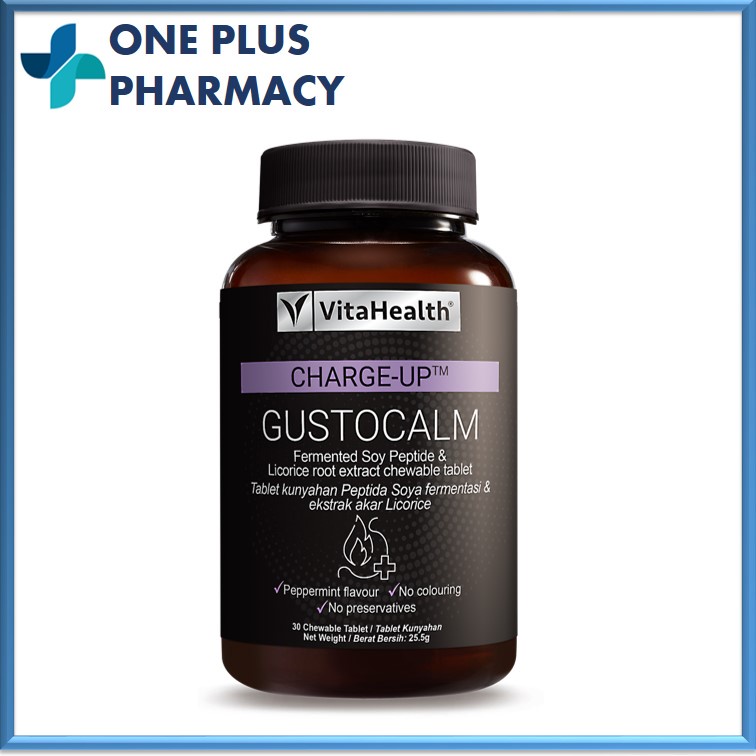 VitaHealth CHARGE-UP™ GUSTOCALM 30's [EXP 04/2026]