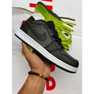 Nike Air Jordan 1 Low Black White Shopee Malaysia