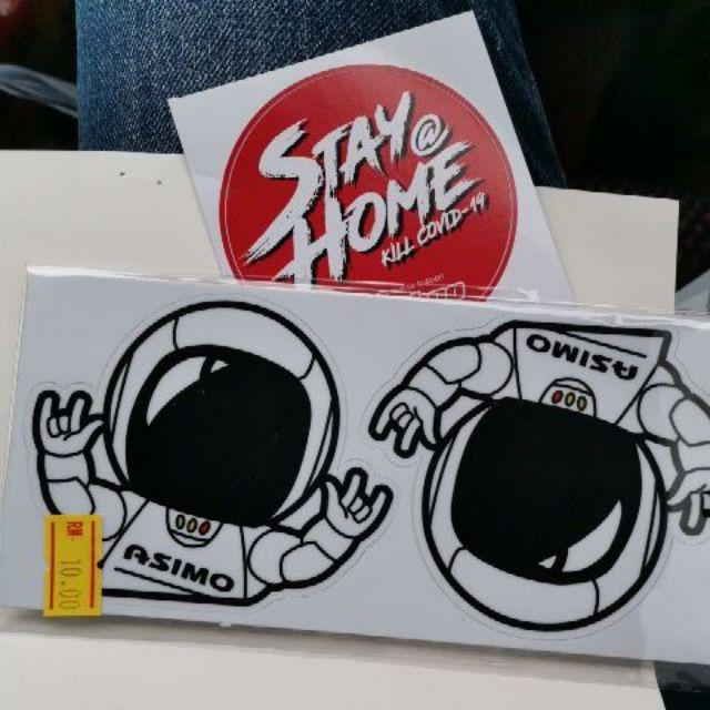 Sticker decal kereta ASIMO ROCK | Shopee Malaysia