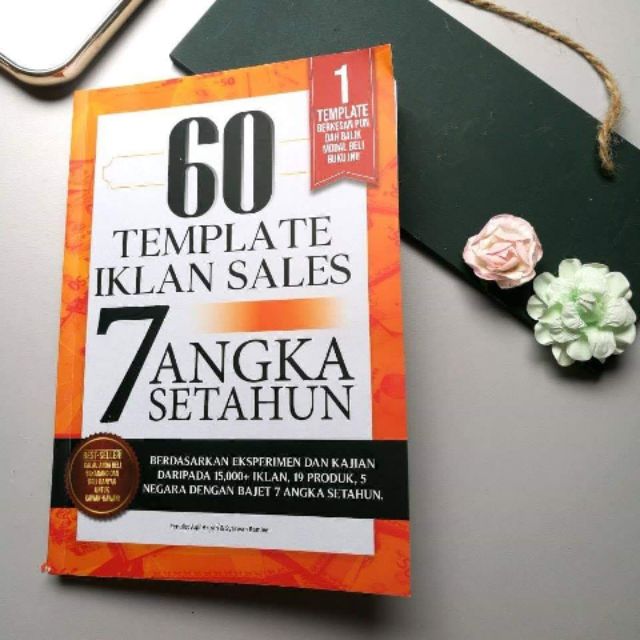 Buku 60 Template Iklan Aqif Azizan Shopee Malaysia