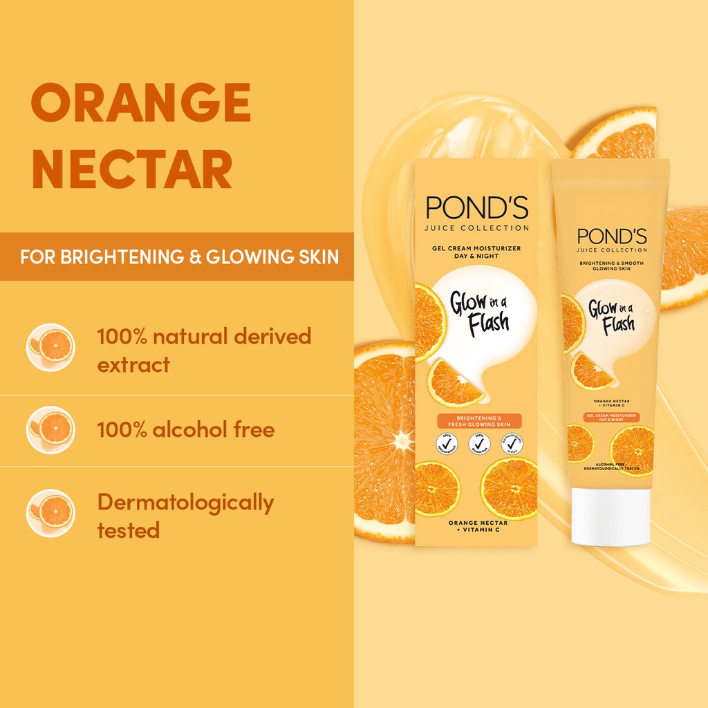 manfaat ponds juice collection moisturizer