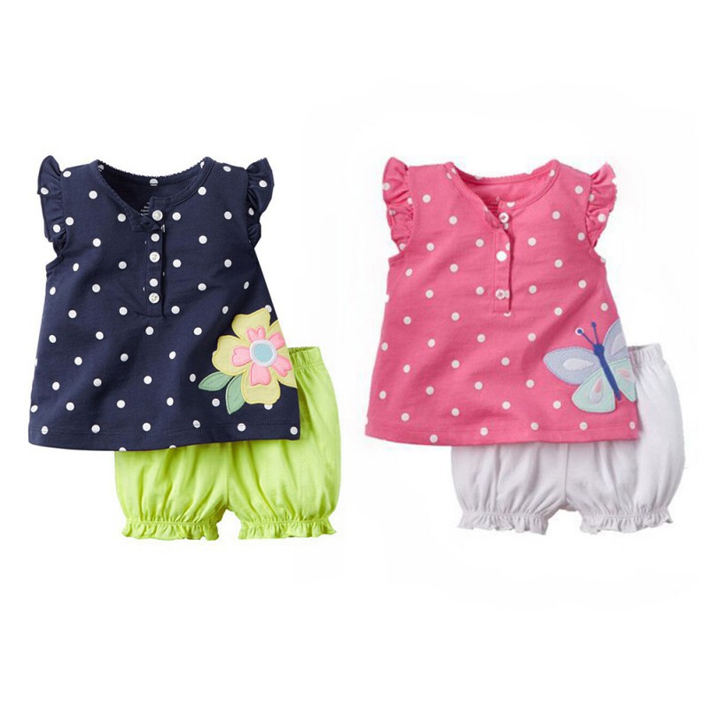 baby girl top and pants set
