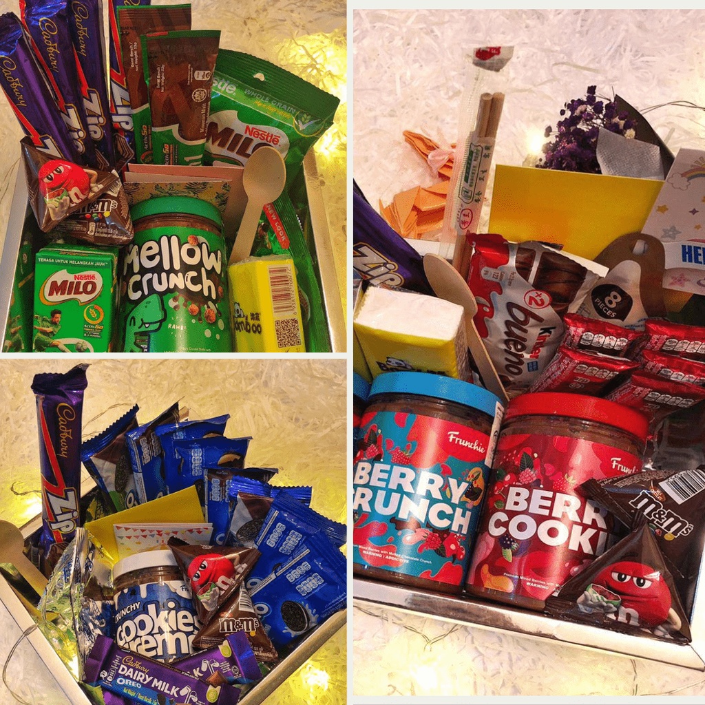 Buy Surprise Gift Box Frunchie And Mellow Kotak Hadiah Coklat Chocojar Viral Seetracker Malaysia