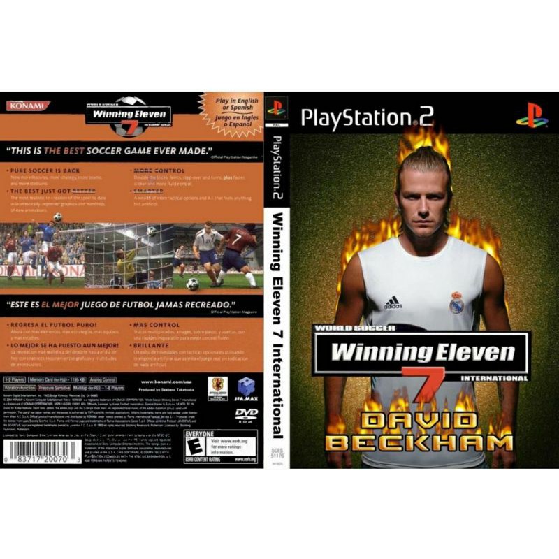 Ps2 Cd Dvd Games World Soccer Winning Eleven 7 International Shopee Malaysia