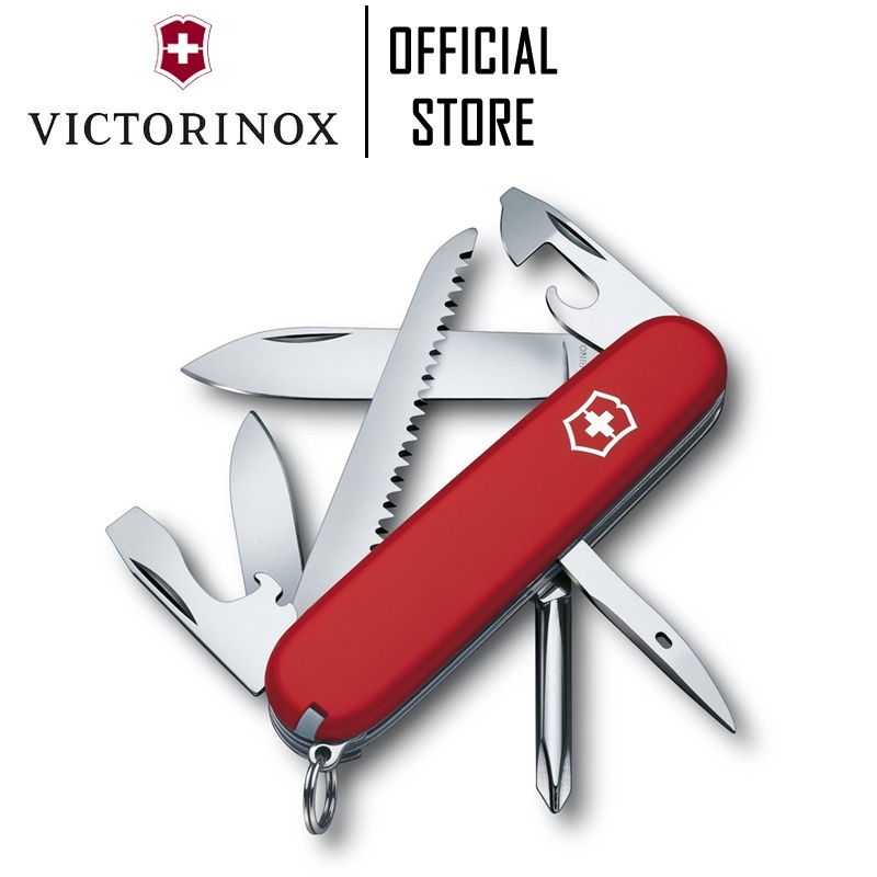 Victorinox Hiker Red Multitool Pocket Knife 1.4613