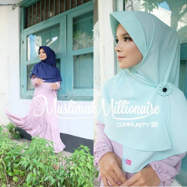 Adult Hijab Syari Khimar Florence Mm Shopee Malaysia